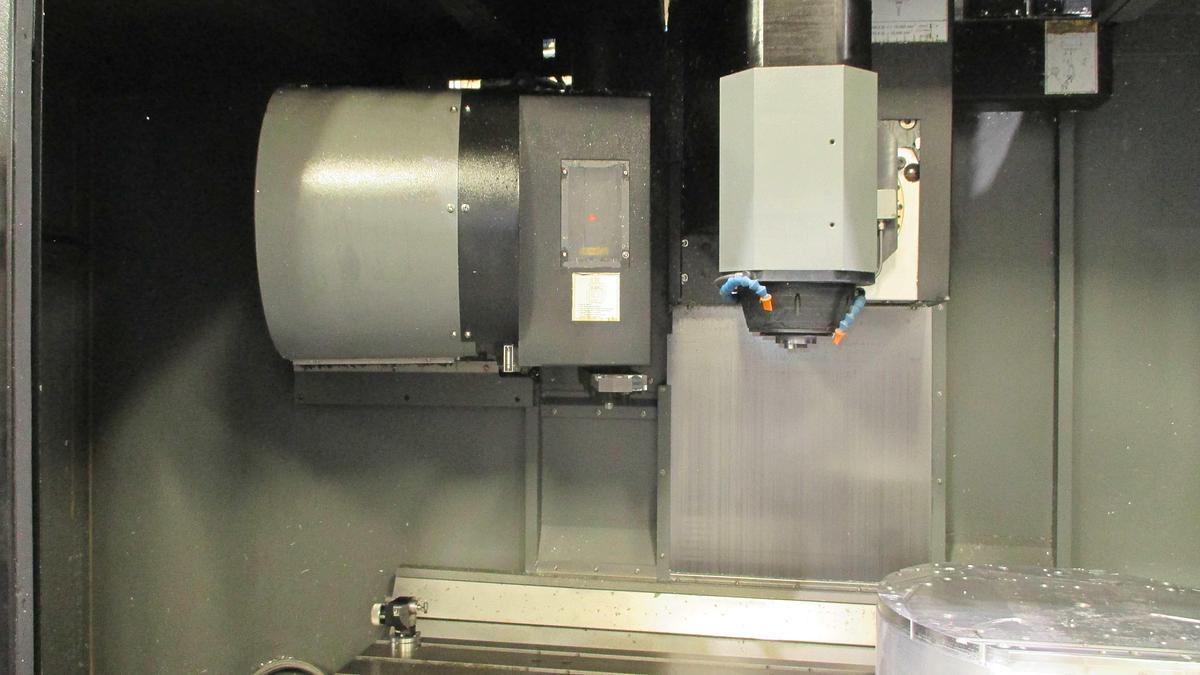 Used Hurco Vertical Machining Center, VMX60SRTi, 5-Axis Swivel Head & Rotary Table, 60" X 26" X 24", B C Axis, 5 Axis Spindle, Hurco CNC