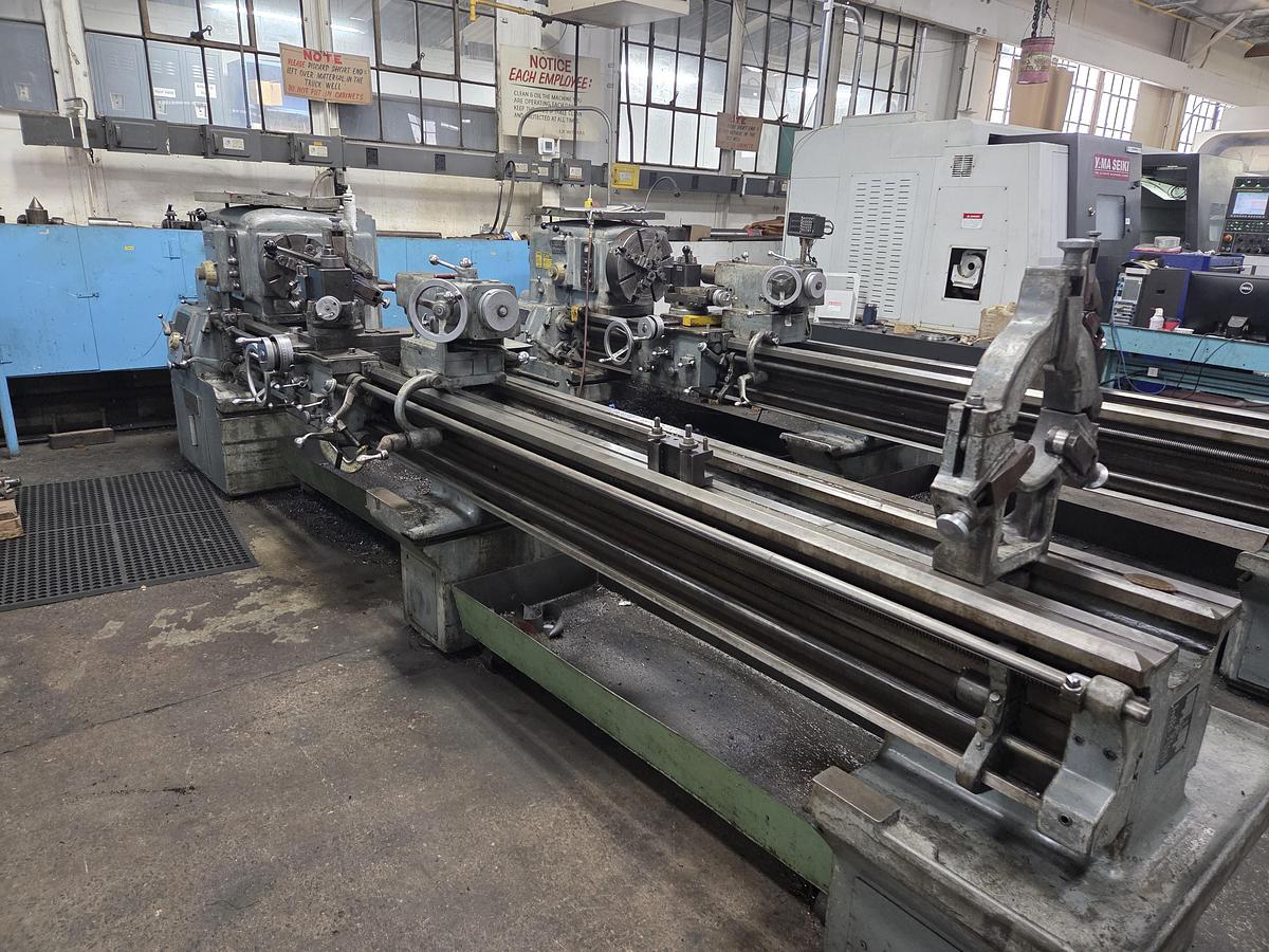 Used Monarch Engine Lathe, Model, Toolroom, 20" Swing, 126 " Centers,