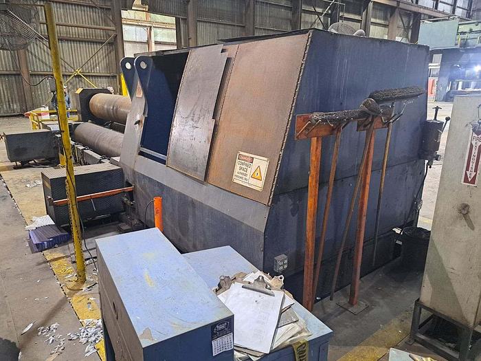 Used 2009 Faccin Plate Roll, Model 4072, Type HAV, 22" Rolls, 158" Roll Length