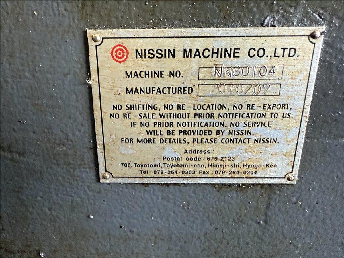 Used SNK-Nissin Table Type Boring Mill, Model BP 130/3.5, 5.1 Spindle, X-138", Y-98", Z- 27.5", 71" X 98" Table, 2500 RPM, 40 HP, 2010, Fanuc CNC