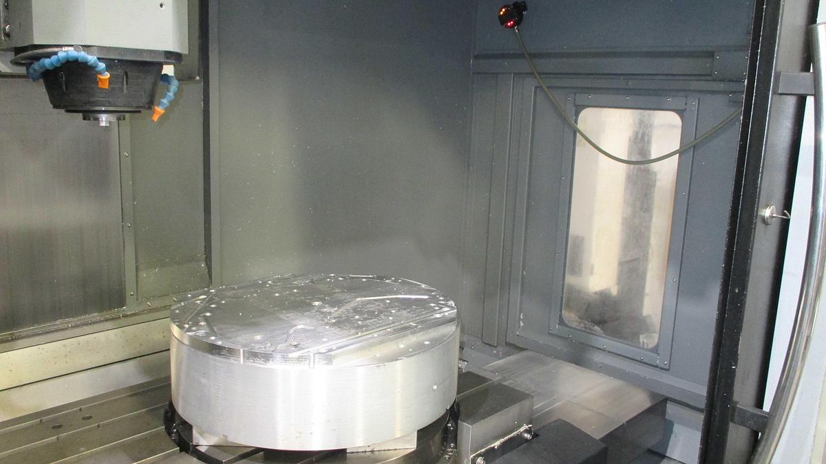 Used Hurco Vertical Machining Center, VMX60SRTi, 5-Axis Swivel Head & Rotary Table, 60" X 26" X 24", B C Axis, 5 Axis Spindle, Hurco CNC