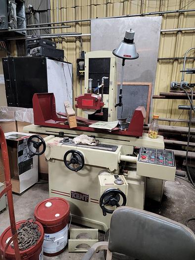 Used 1989 Kent Automatic Surface Grinder, Model KGS-250ADH, Chuck Size 8" X 18", 2 HP, 3480 RPM