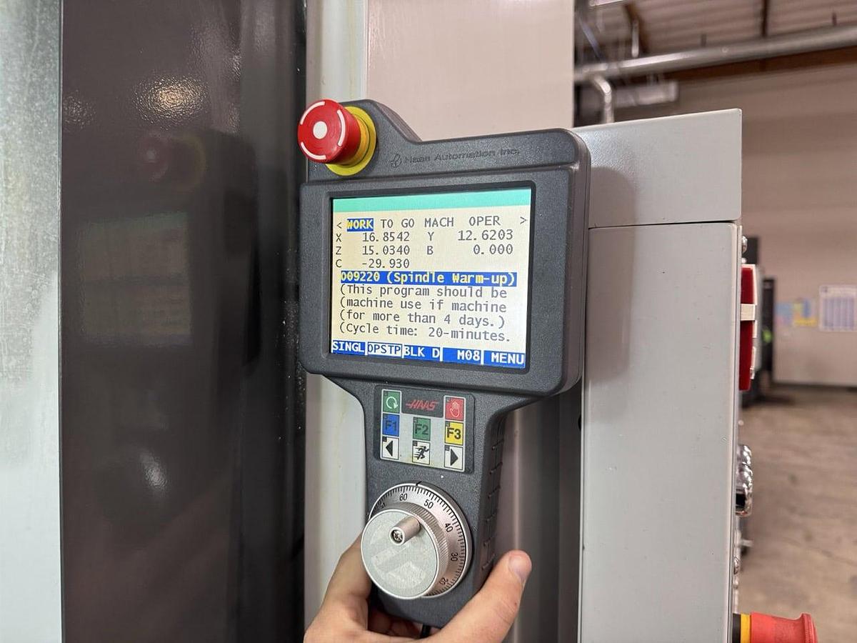 Used HAAS 5 Axis Vertical Machining Center, Model UMC 1000SS, X-40", Y-25", Z-25, 30 HP, 12,000rpm,, Cat 40, 30 ATC, HAAS CNC