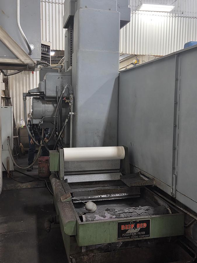 Used Mattison Horizontal Surface Grinder, 24" X 120" Magnetic Chuck, 30 HP Spindle