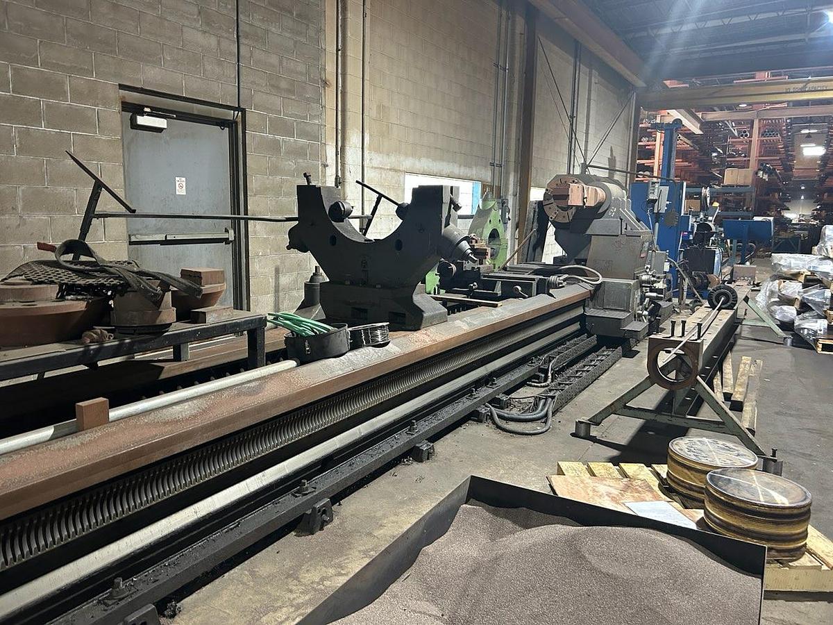 Used Poreba Heavy Duty Engine Lathe, Model TCG-200/12, 79.5" Swing X 474" Between Centers, 66.1" SOCS1996