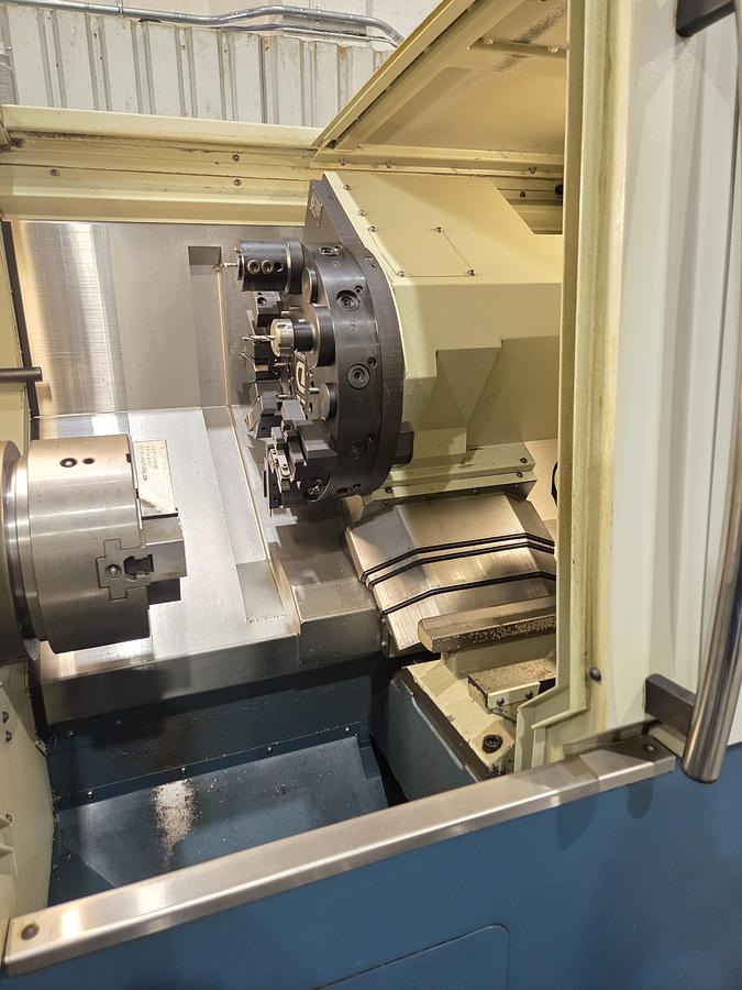 Used Romi , Model GL280M,23.5" Swing, 21.5" Between Centers, 2017, Fanuc CNC, ID 17877