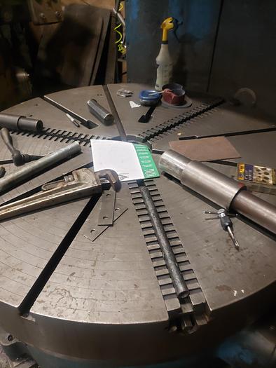 Used 48" Webster Bennet Vertical Turret Lathe, Swing 56", 22" Under rail, 30 HP, 150 RPM