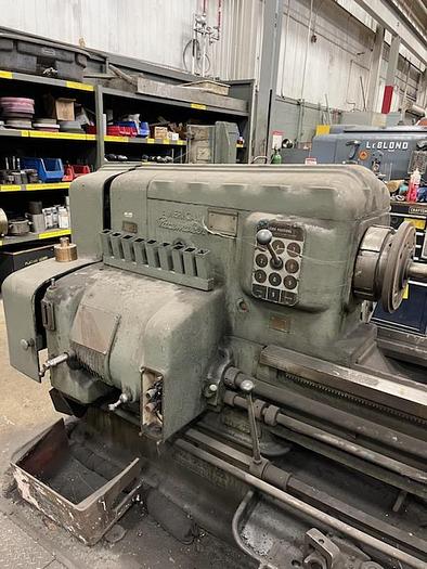 Used American Engine Lathe, Model Pacemaker, 24" Swing, 180" Between Centers, Taper, Threading