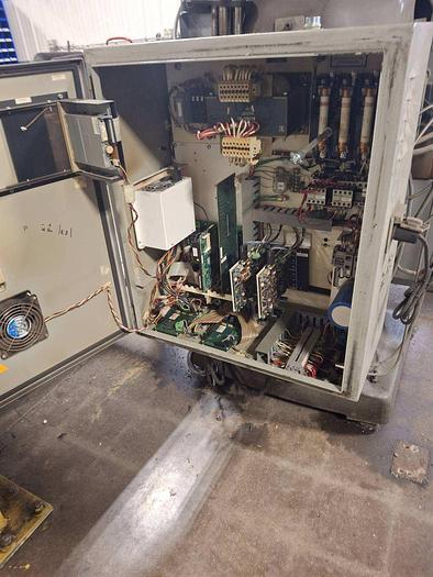 Used Bridgeport CNC milling machine, Model Series II, Table 11" X 54", X-Travel 33.5", 2 HP Variable speed head, 3500 RPM, TRAK series control