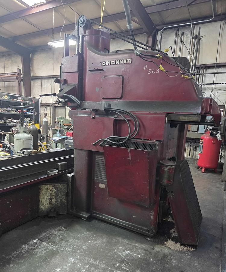 Used Cincinnati Milacron Heavy Duty Milling Machine, Model Hydrotel, 28" X 157" table, 144" of table travel, 1800 RPM, 30 HP 