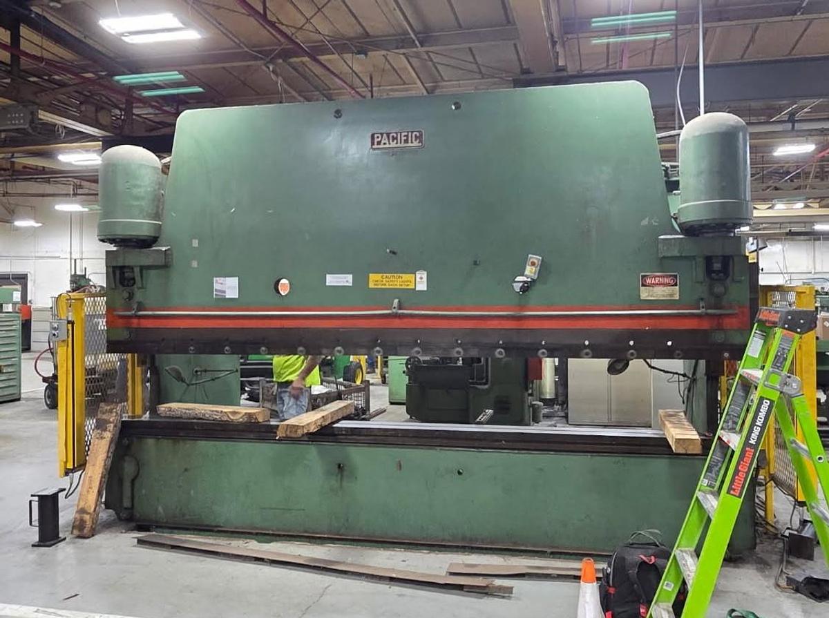 Used Pacific Press Brake, Model 2100,  192" Bed Length