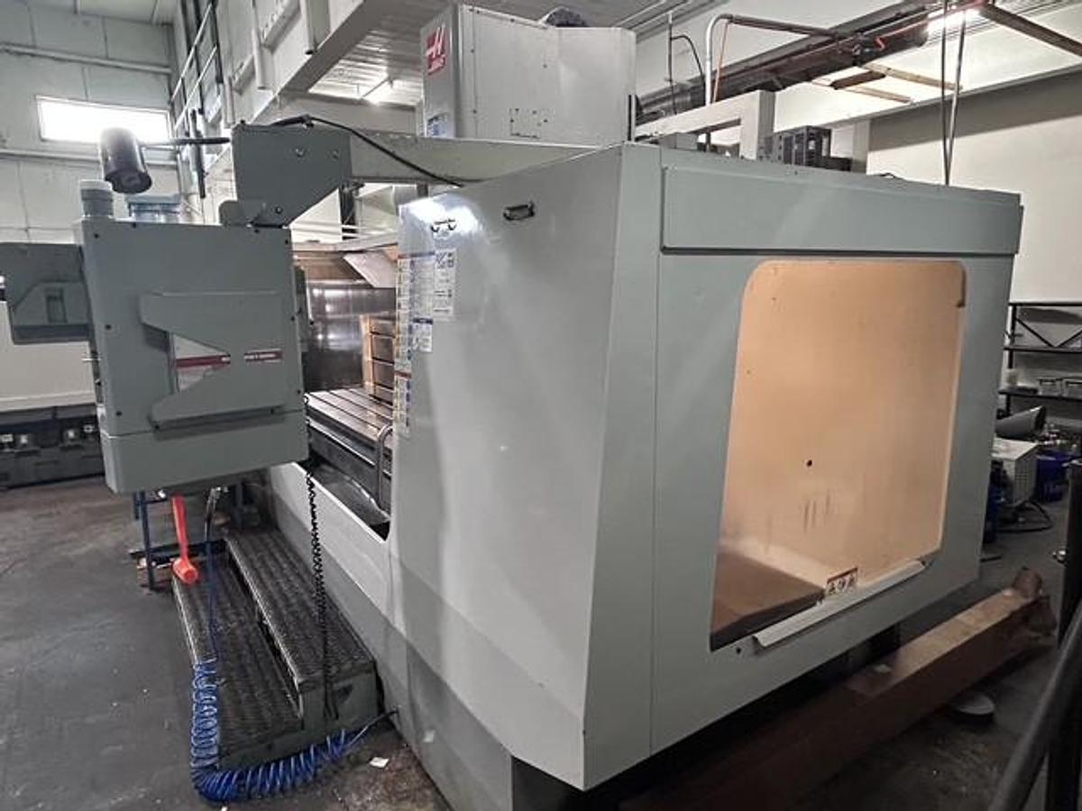 Used HAAS Vertical Machining Center, Model VF 7/40, X-84". Y-32", 7500 RPM, HAAS CNC, 2007