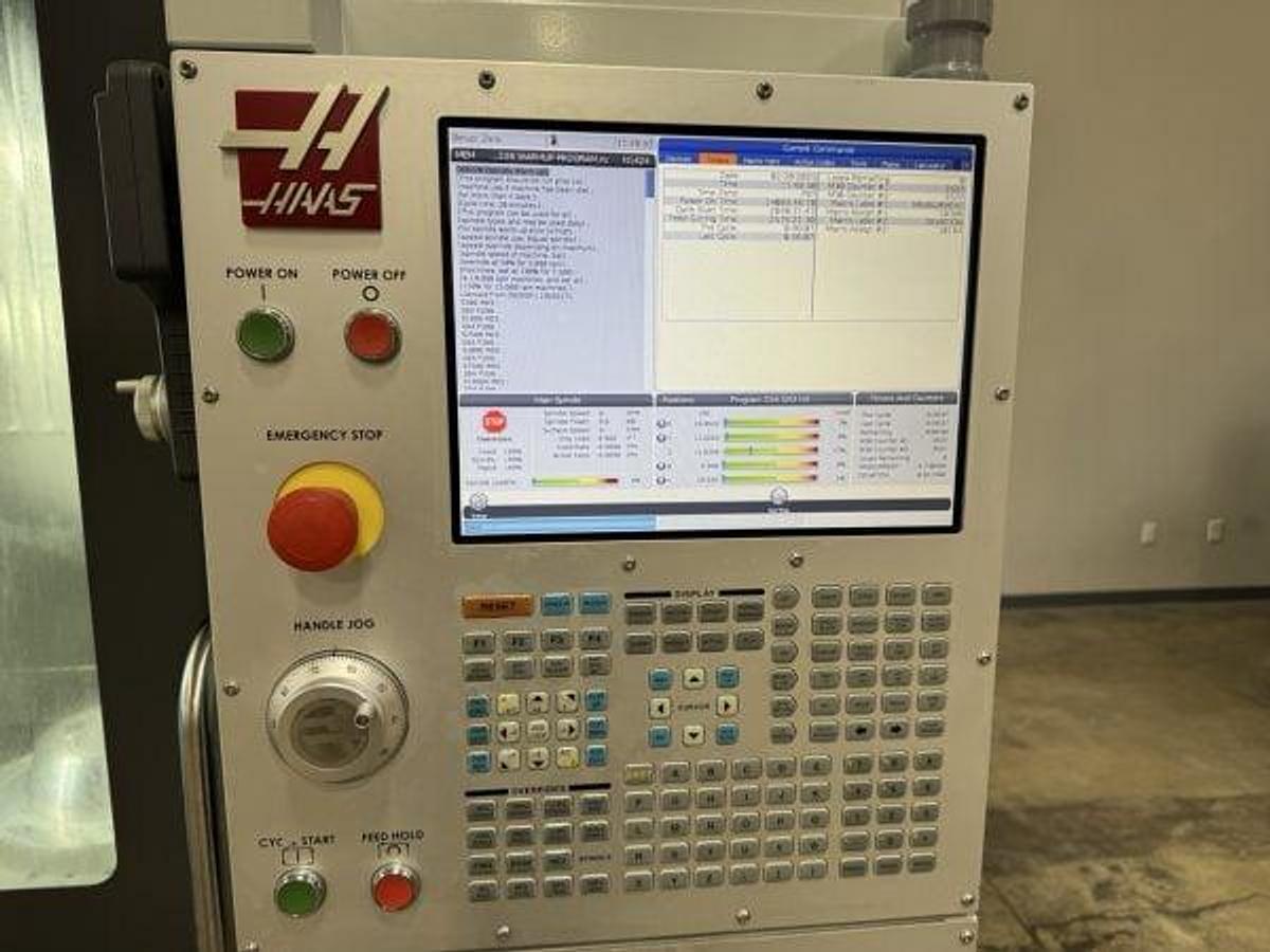 Used HAAS 5 Axis Vertical Machining Center, Model UMC 1000SS, X-40", Y-25", Z-25, 30 HP, 12,000rpm,, Cat 40, 30 ATC, HAAS CNC