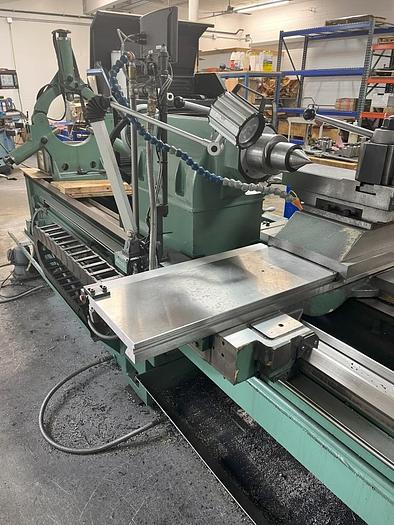 Used 2022 Kingston Engine Lathe, Heavy Duty 34, 34" Swing, 26" SOCS, 120" Between Centers, Taper, Inch/Metric Threading, (2) Roller Rests