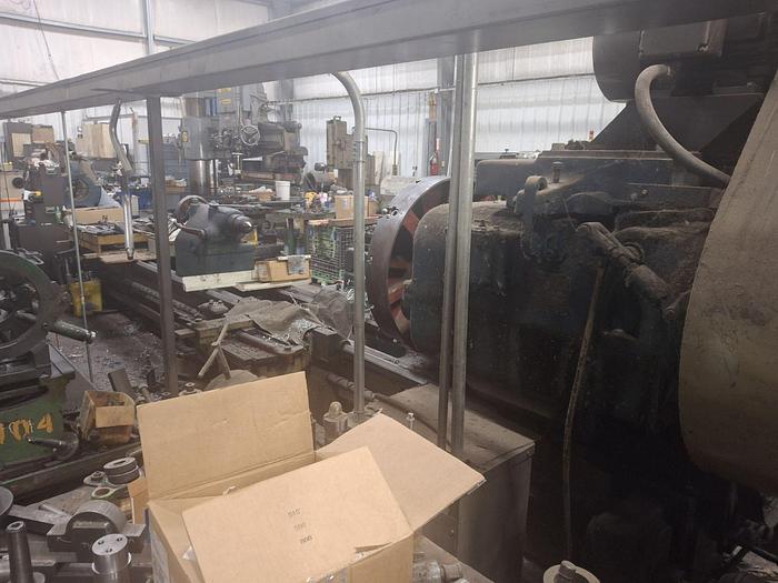 Used American Engine lathe, 40" Swing, 22" Swing over Cross Slide, 300" Between Center, 40 HP, 750 RPM