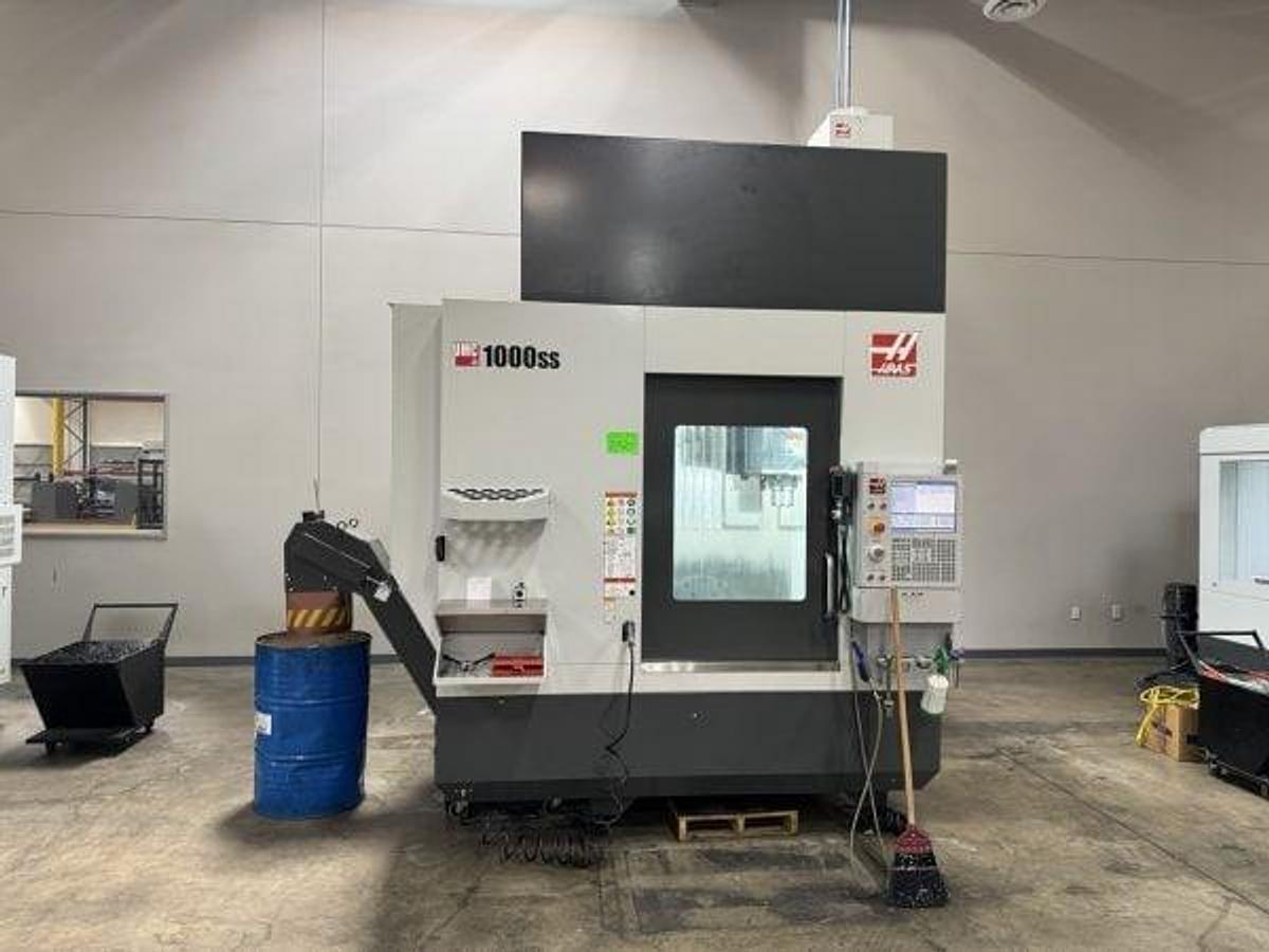 Used HAAS 5 Axis Vertical Machining Center, Model UMC 1000SS, X-40", Y-25", Z-25, 30 HP, 12,000rpm,, Cat 40, 30 ATC, HAAS CNC