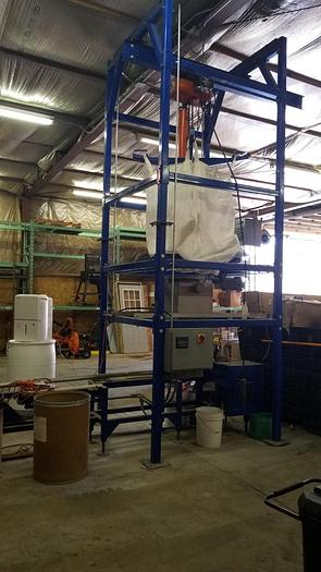Used FLEXICON BULK BAG SUPER SACK UNLOADING STATION (#9565)