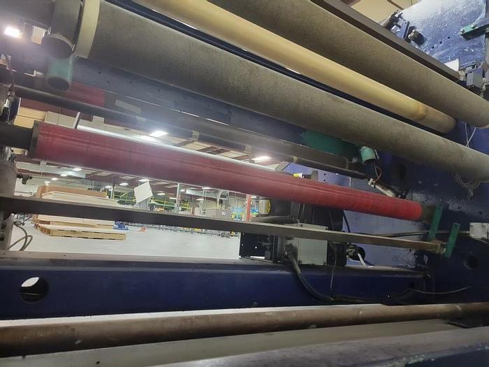 Used 63" DUSENBERY MODEL 835 L3 DUPLEX CANTILEVERED SLITTER REWINDER- (SALE PENDING)