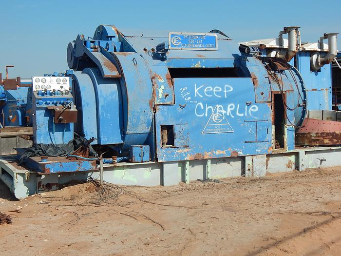 Used Continental Emsco 3000 HP rated Oil drilling Rig