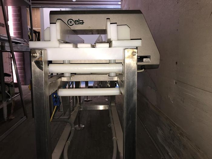 Used Detector, Metal, 10" X 5", Ceia, Mdl. THS/3F, S/st, Conveyor #A740754