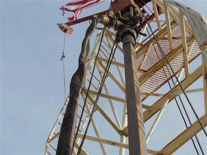 Used 1981 Layne-Ark Table Drive Drill Rig