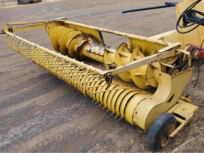 Used New Holland FP240 Harvester w/ 2 Heads + Silage Wagon