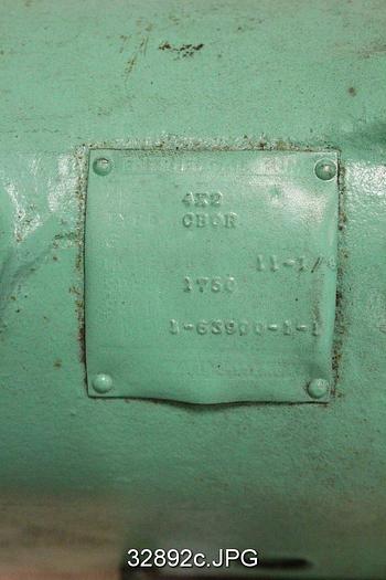 Used Allis Chalmers CBOR Power End with 11" Frame Adapter #32892