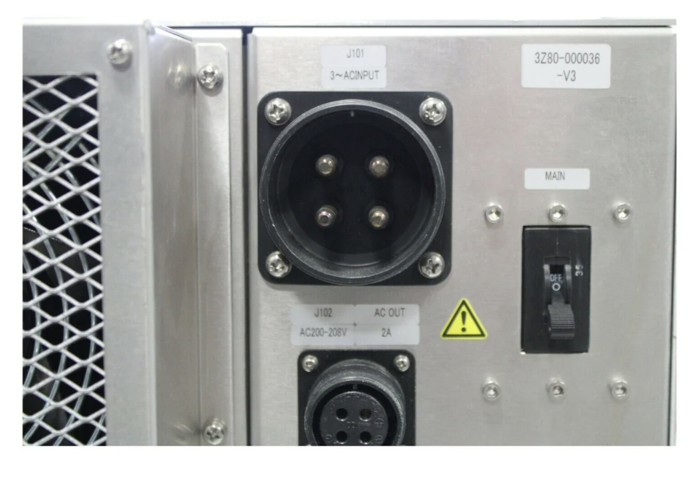 Used NIHOH KOSHUNA RF GENERATOR 200-208V, 10K, MODEL; MKS-050B-PS-V/3Z80-000036-V3