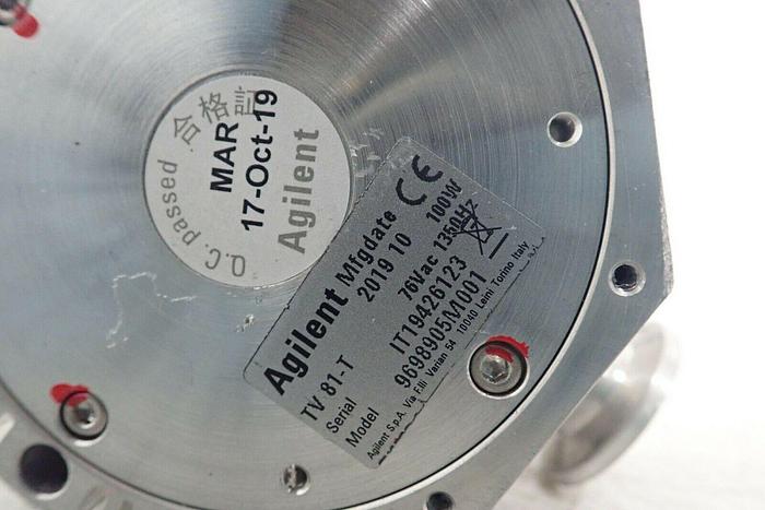 Used Agilent TV 81-T Turbo-V 81-T Molecular Vacuum Pump 9698905M001