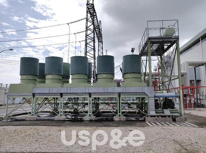 Used 770 MW 1997 Used GE PG 9171E Natural Gas Turbine Generator Sets