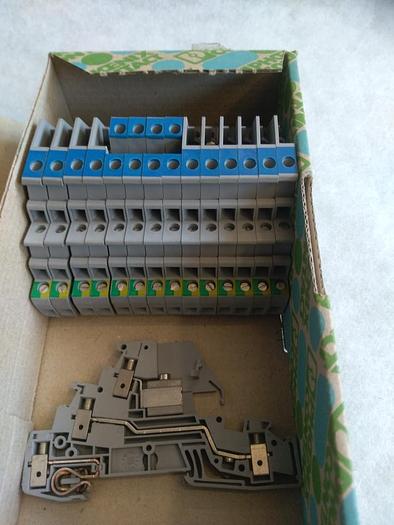 1400 Durchgangsklemmen, Reihenklemmen + Zubehör, , neu -70%