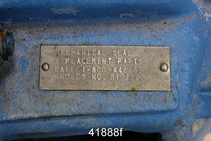 Used Goulds 3355 2.5x4x8 Multistage Process Pump #41888