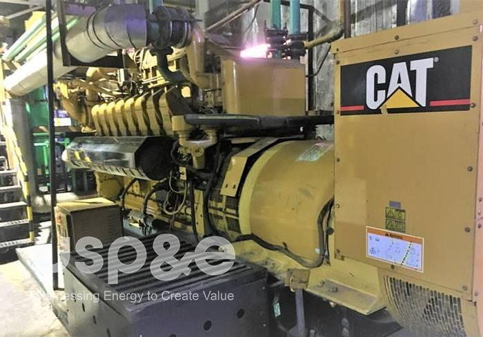 Used 1.4 MW 2005 Used Caterpillar 3516 Natural Gas Generator Sets