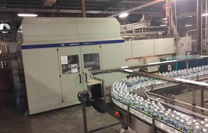 Used Used Flat Water Filling Line