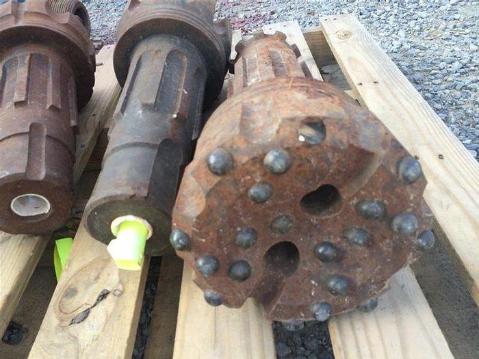 Used 0 Ingersoll-Rand Package Lot of 8 DTH Hammer Bits