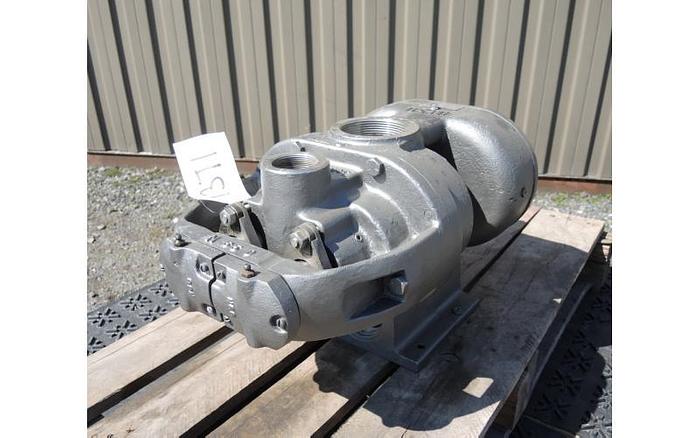 D'occasion USED TUTHILL ROTARY LOBE PUMP, 3'' X 3'' INLET & OUTLET, STAINLESS STEEL