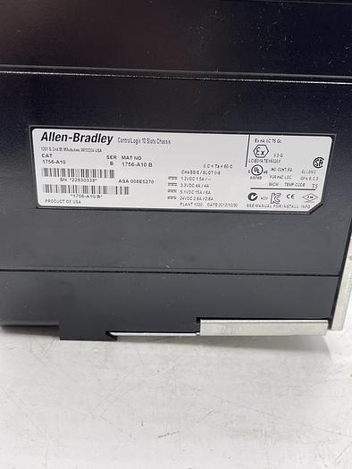 Used Allen-Bradley 1756-A10