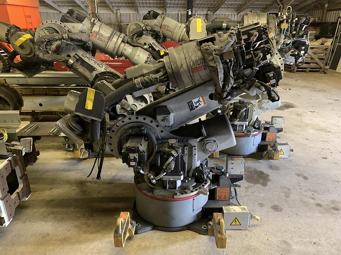 Used YASKAWA MOTOMAN ES200N 6 AXIS 200KG X 2,651MM HIGH REACH ROBOTS (40) AVAILABLE NX-100 CONTROLLERS