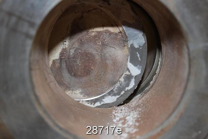 Used Velan 4" Outside Stem And Yoke Hand Operated Knife Gate Valve #28717