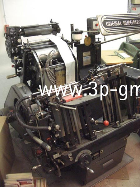 Used Heidelberg OHTP hot foil stamping pot 1976