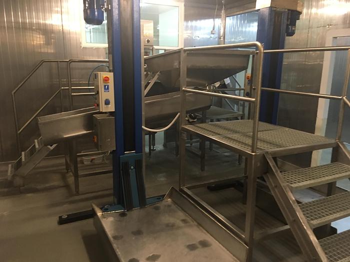 Used BAADER, CARNITECH, MULTIVAC, Fomaco, Salmon processing line