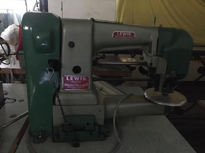 Gebraucht Etiketten-Annähmaschine LEWIS Kl. 160-20