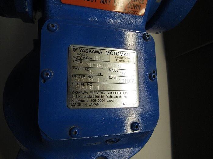 Used Yaskawa Motoman MH-5
