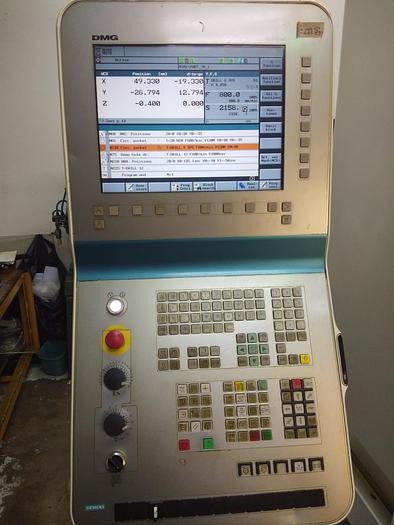 Used 2010 DMG DMC 635V ECO Used cnc machining center