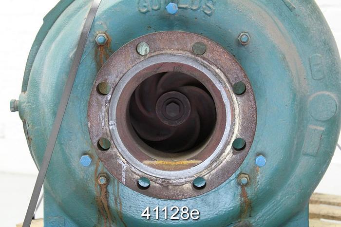 Used Goulds 3175 4x6x18 Pump, Cast Iron Casing #41128