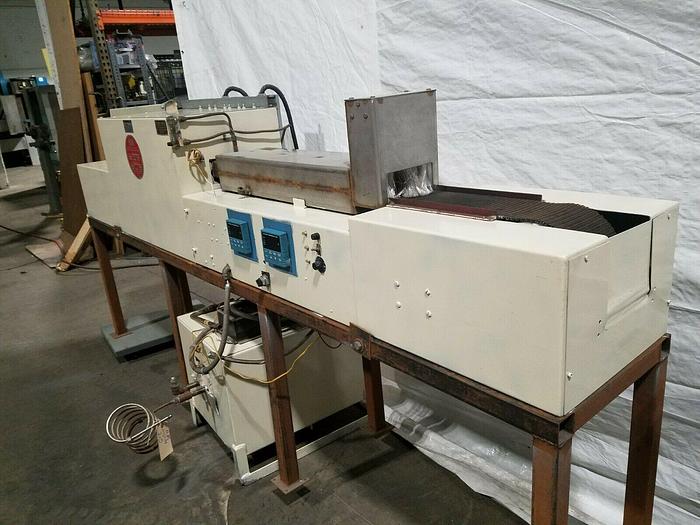 Used SM Heat Treating Soldering Annealing Conveyor Oven Furnace + Ammonia Dissociator 1800F max temp