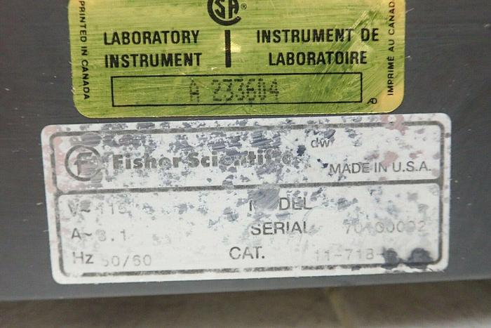 Used Fisher Scientific Dry Bath Incubator, 7.5" x 6" Inside