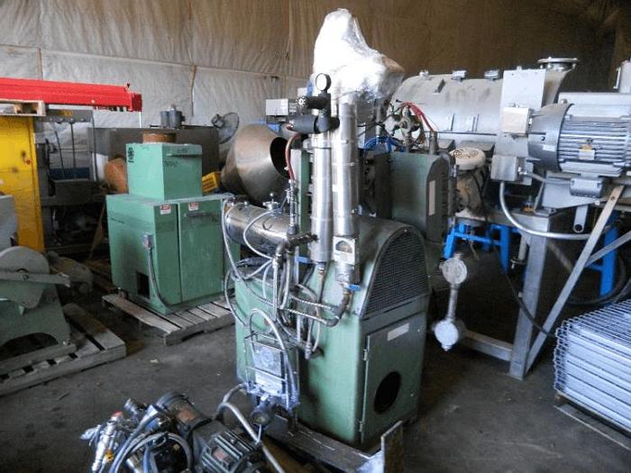 Used 20 LITER NETZSCH HORIZONTAL MEDIA MILL – 25 HP/XP – #7513