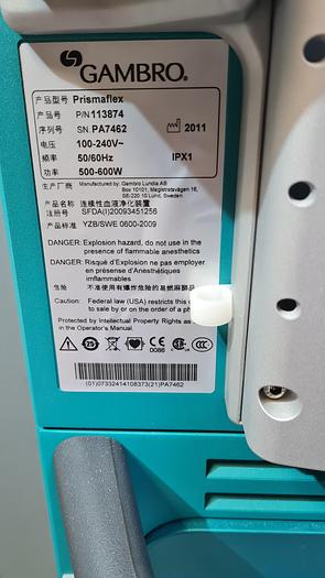 Gebraucht Dialyse gerät Prismaflex