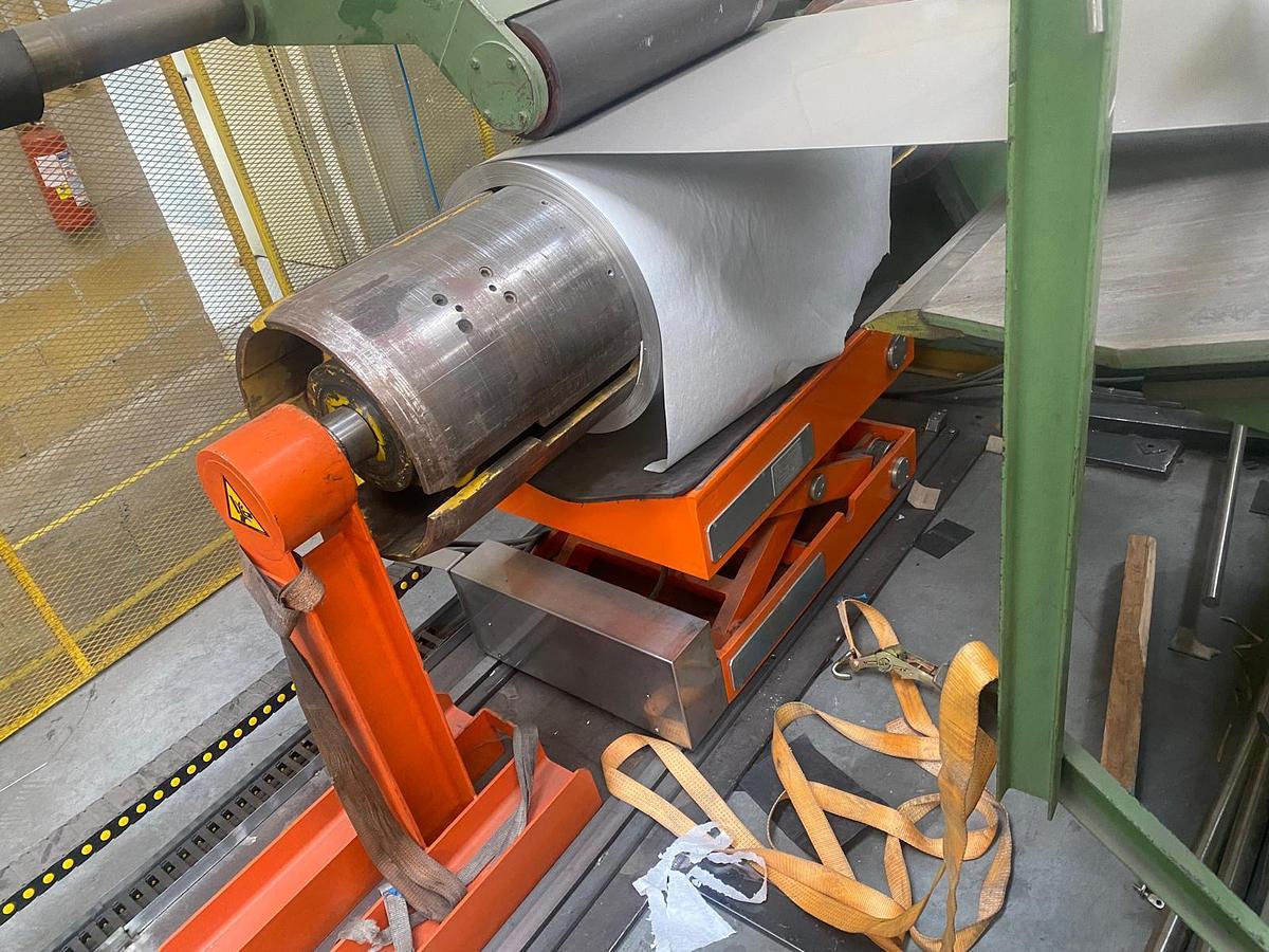 Used  IMAL 2000mm x 5mm S.S. CTL Line #0550